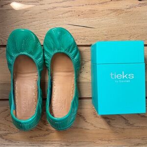 Tieks by Gavrieli Blue Patent Ballet Flats